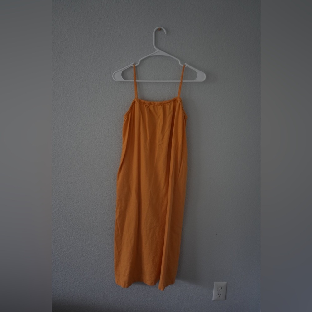 A New Day Linen Midi Dress